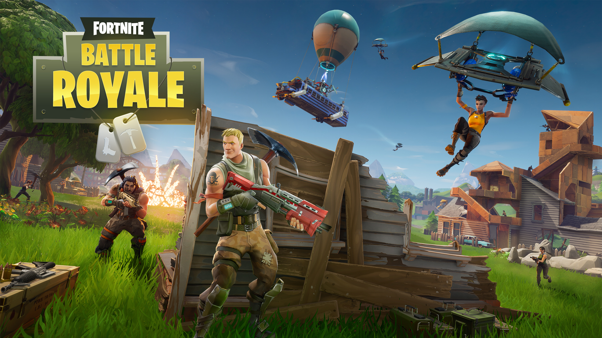 Fortnite Battle Royale – kostenlos in den Kampf!